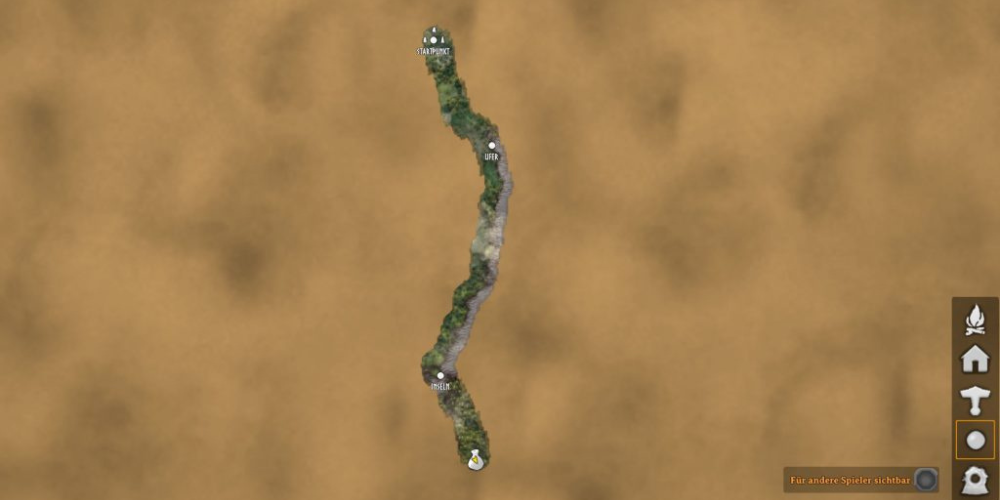 merchant in Valheim map